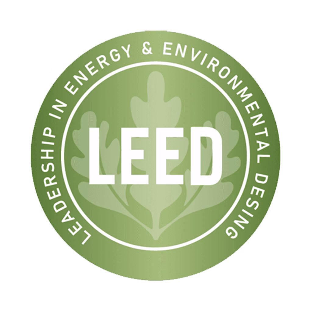 LEED green building certification badge